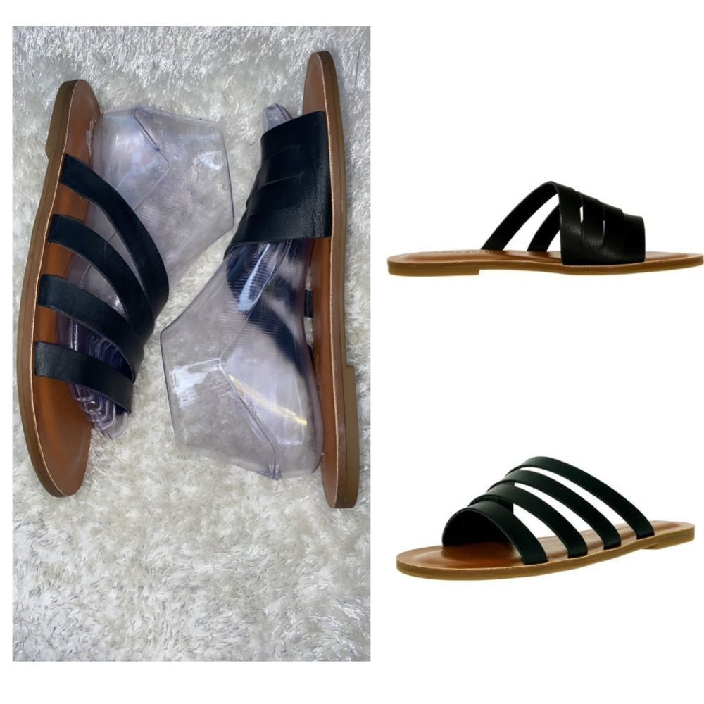 Lucky Brand
Lucky Brand Women's Anika Leather Black Sandal - Picture 1 of 11